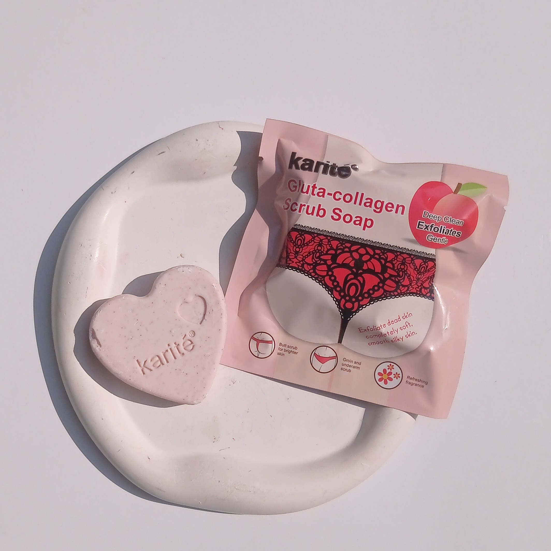 صابون اسکراب کاریته صابون اسکراب قلبی کاریته صابون اسکراب روشن کننده کاریته صابون قلبی کاریته صابون کاریته